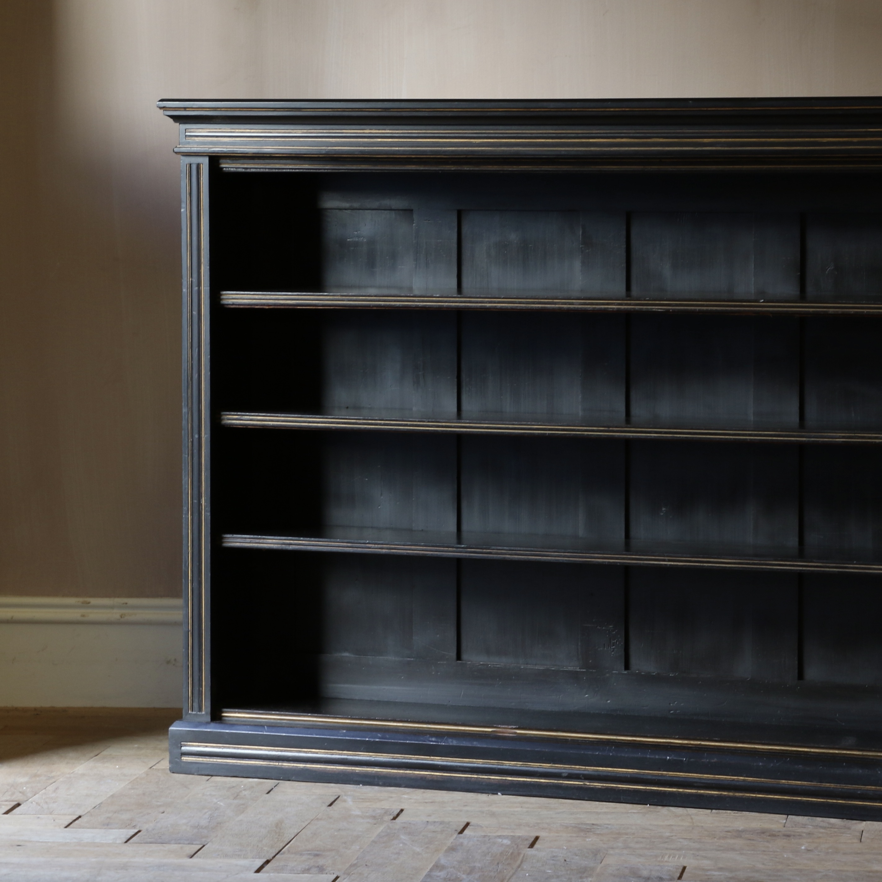 Ebonised Georgian Bookcase